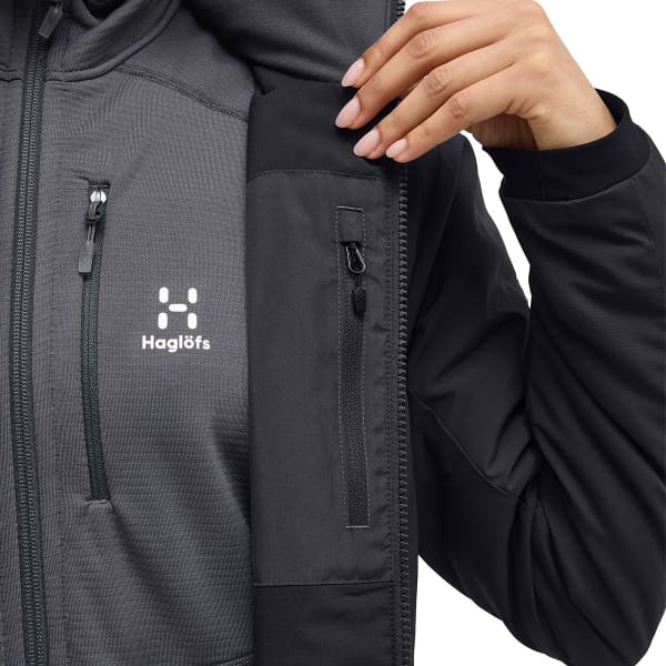 Doudoune randonnée HAGLÖFS MIMIC ALERT JACKET W TRUE BLACK