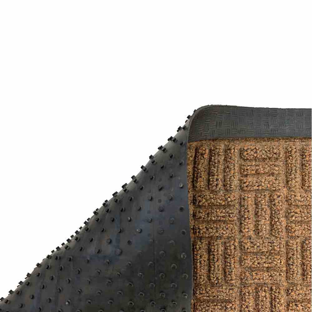 Außenmatte QUADRO - beige - 45x75 cm