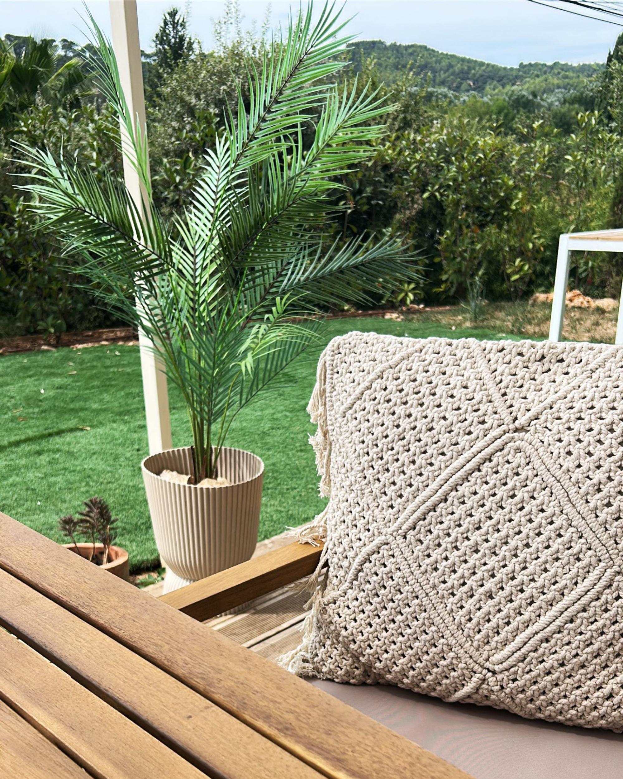 Kunstplant ARECA PALM 124 cm Groen