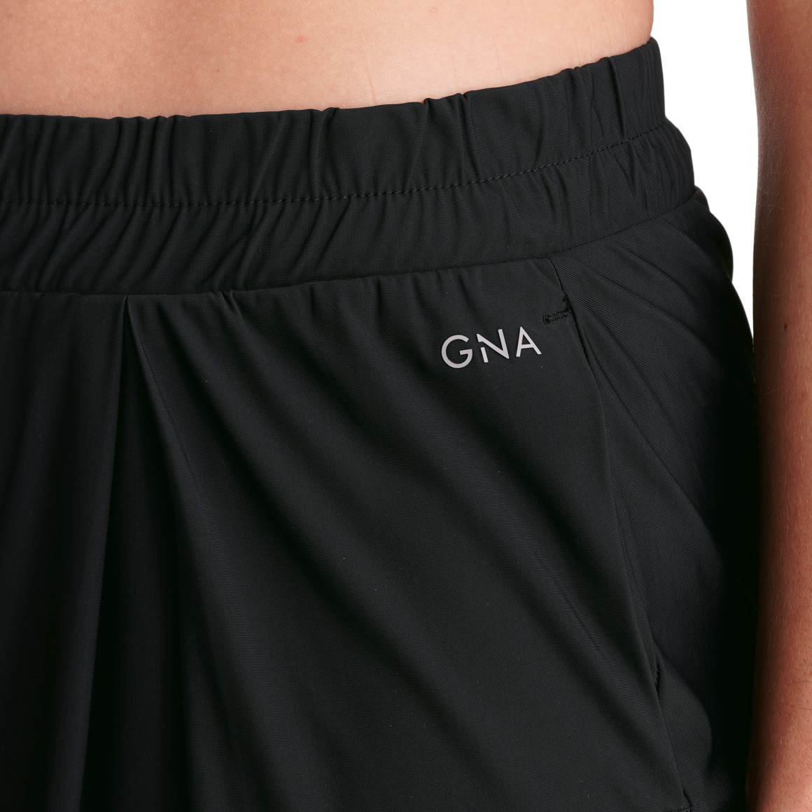 Gina Sports Damen Sporthose in Unifarben schwarz