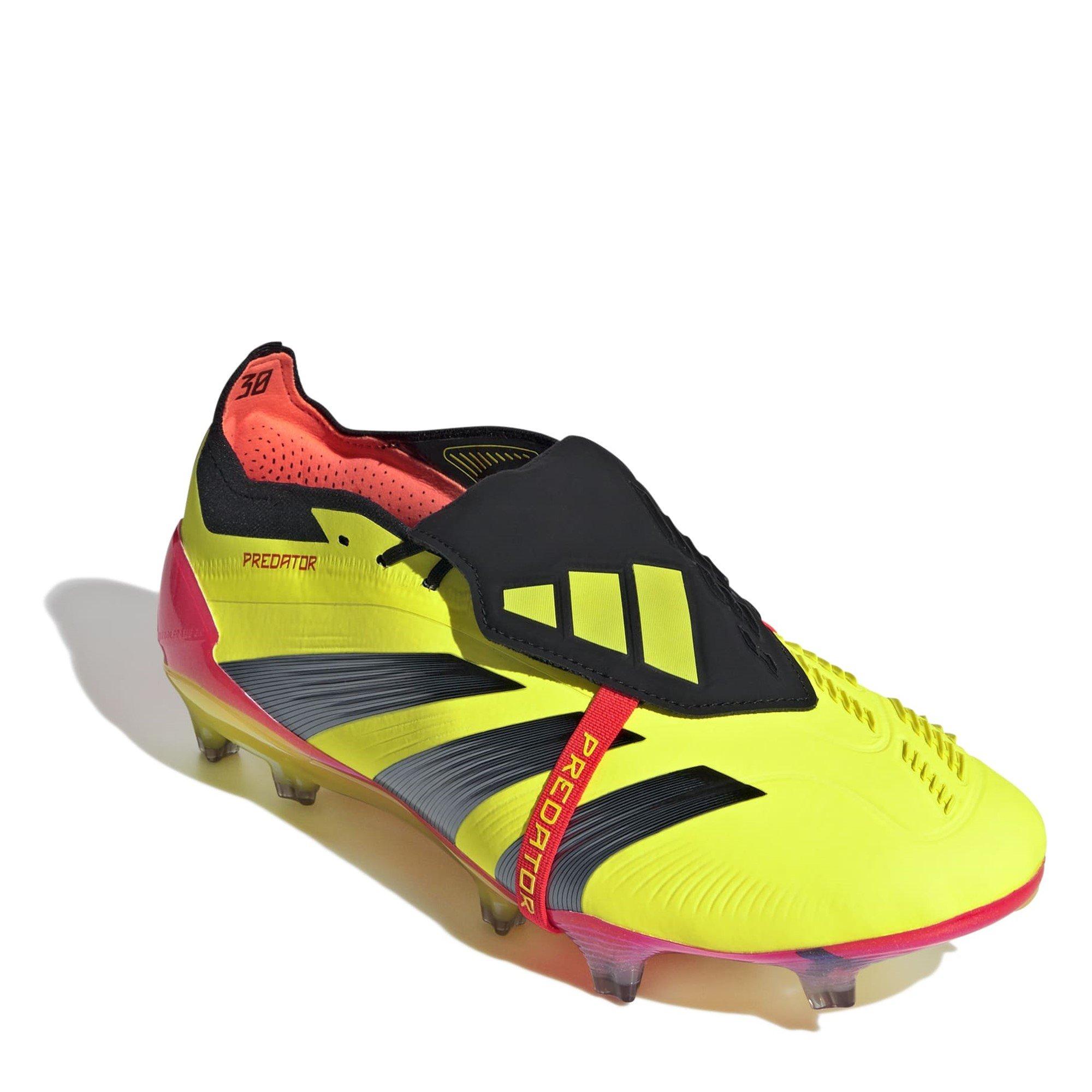 adidas Predator Fold over Elite Firm Ground Football Boots Adults