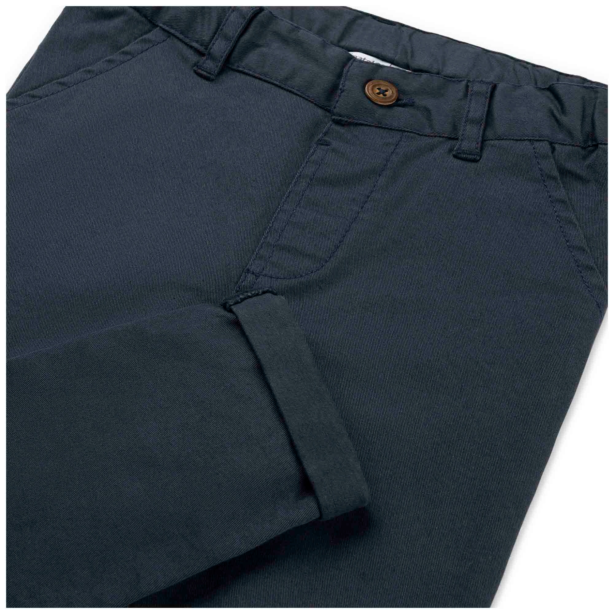Prénatal peuter broek  effen blauw
