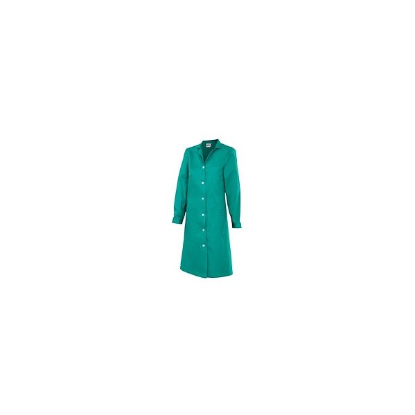 Velilla Bata Manga Comprida Verde 40