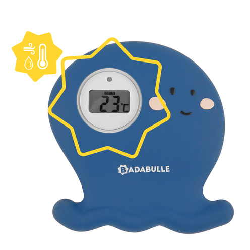Thermomètre de bain digital Bleu - BADABULLE