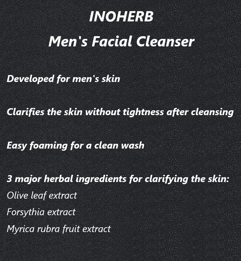 INOHERB - Gezichtsreiniger voor mannen
