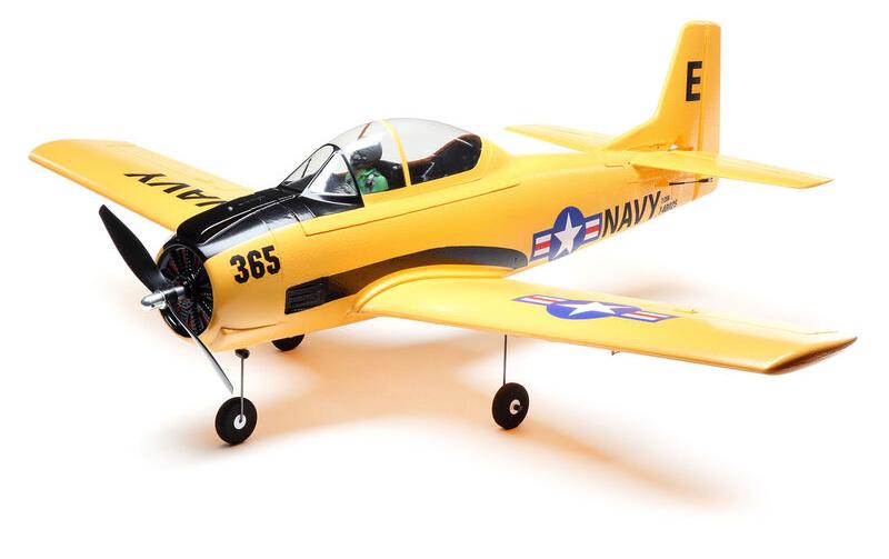 Warbird T-28 Trojan 1118 mm BNF Basic<br>Neuauflage des beliebten E-flite T28 Trojan Semi-Scale Modells