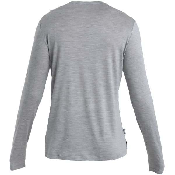 T-shirt randonnée ICEBREAKER M MERINO 125 COOL-LITE SPHERE III LS TEE METRO HEATHER