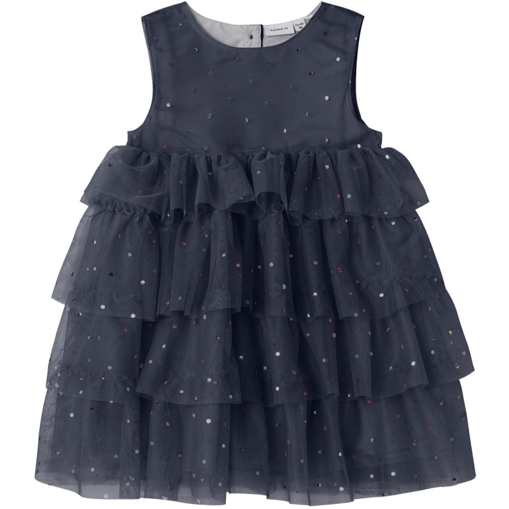 Køb Name It Dark Sapphire Rasille Spencer Kjole