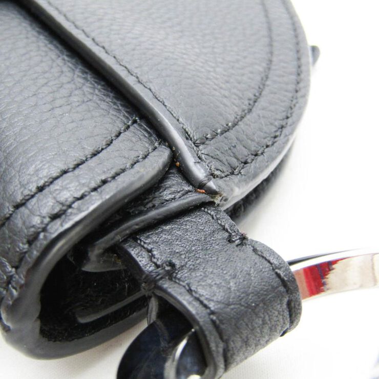 Dior Vintage Dior Saddle Bag Black