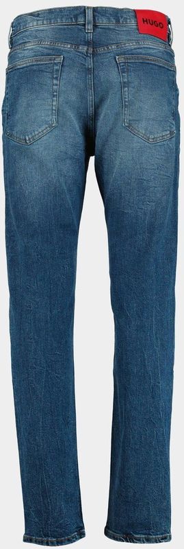 HUGO - 5-Pocket Jeans - Blauw - HUGO 708 - Regular Fit