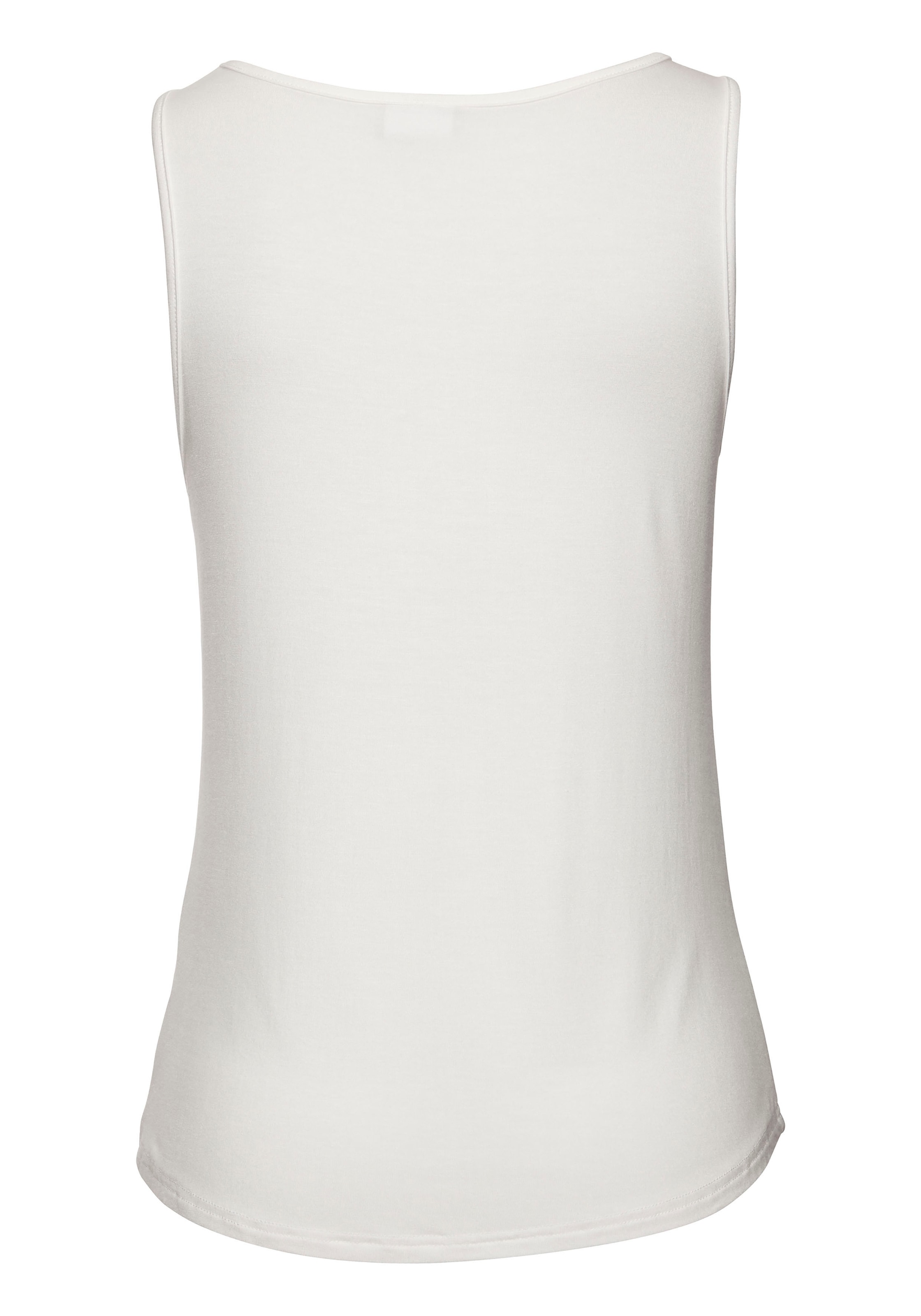 Buffalo Strandtop , mit Spitzeneinsatz, modisch, Tanktop, Damentop