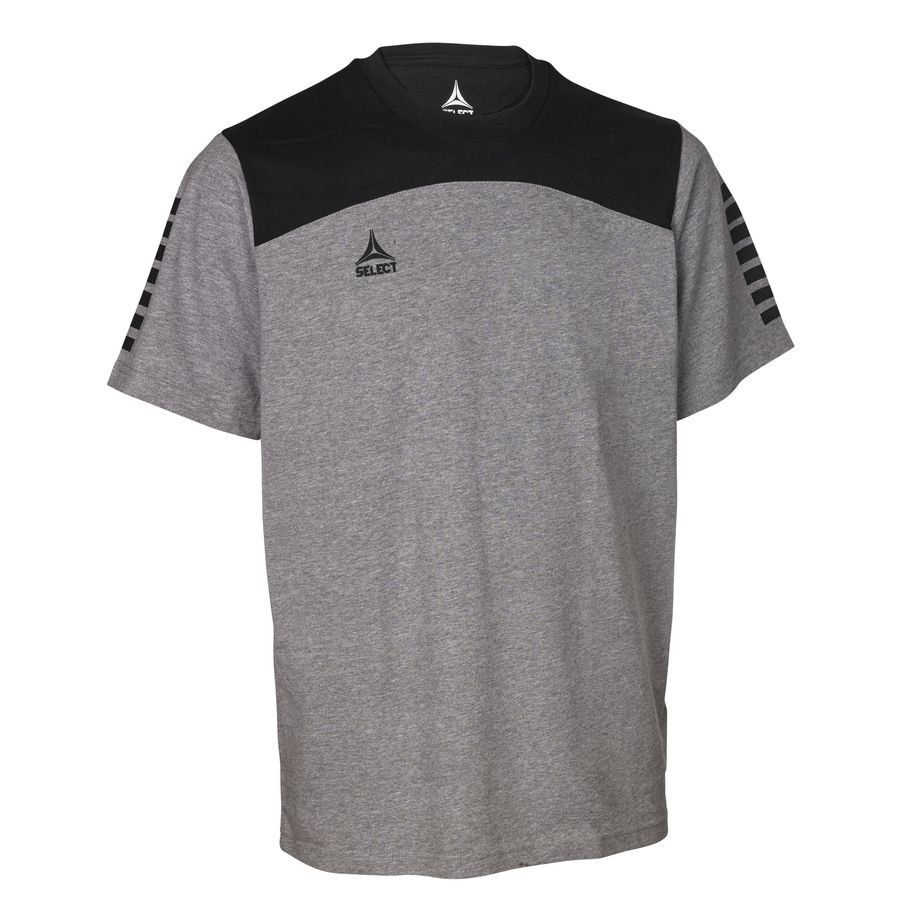 Select T-Shirt Oxford - Gris/Noir Enfant
