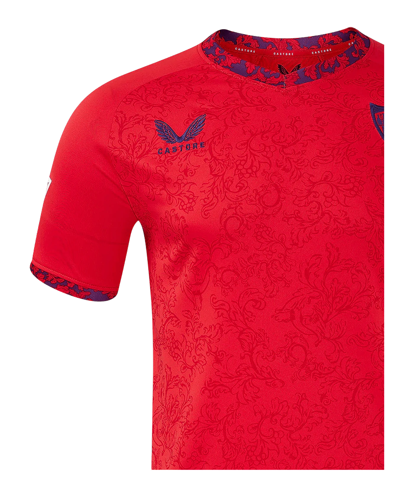 Castore FC Sevilla Trikot Away 2024/2025 Kids Rot F070