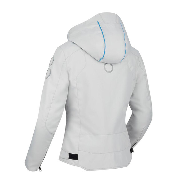 Bering - Blouson femme Lady Warwick Gris Clair / Bleu