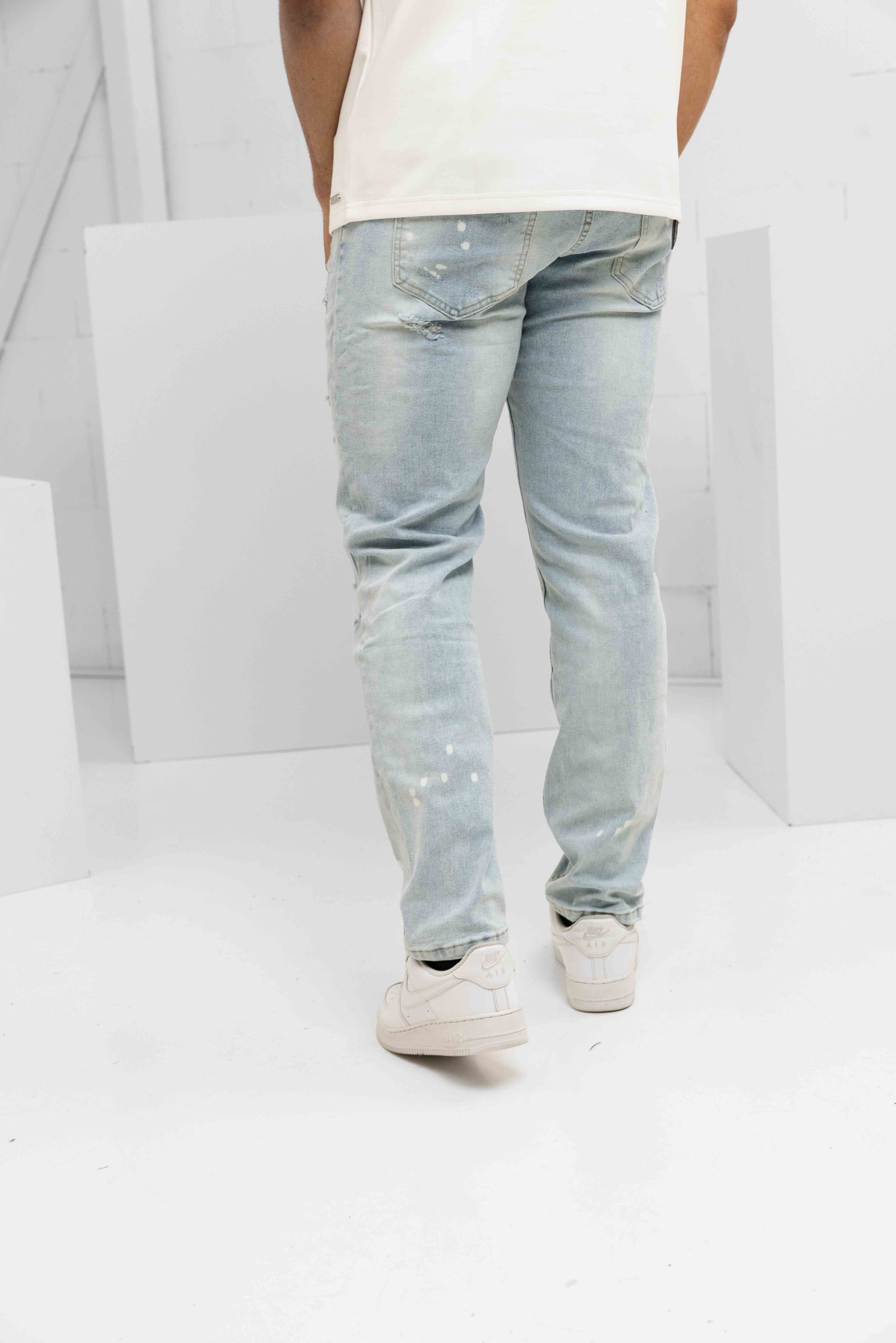 Project x Paris Basic Jeans Heren Lichtblauw