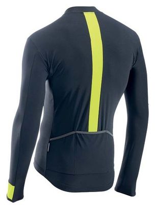 Maillot Manches Longues Northwave Fahrenheit Noir Jaune Fluo