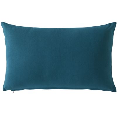 Coussin brodé zig-zag