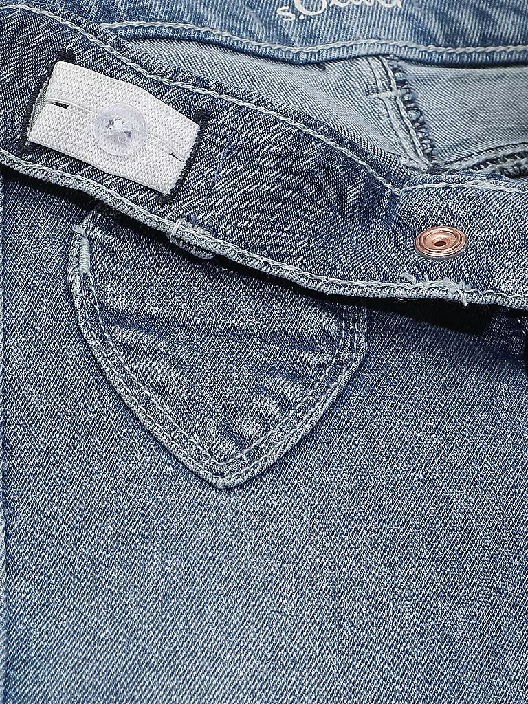 S.OLIVER Mädchen Jeans Flared Fit  blau