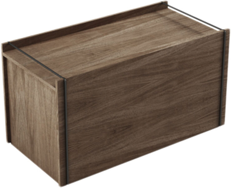 Moebe Lid, Storage Box, Smoked Oak MIX 100 % Wood smoked