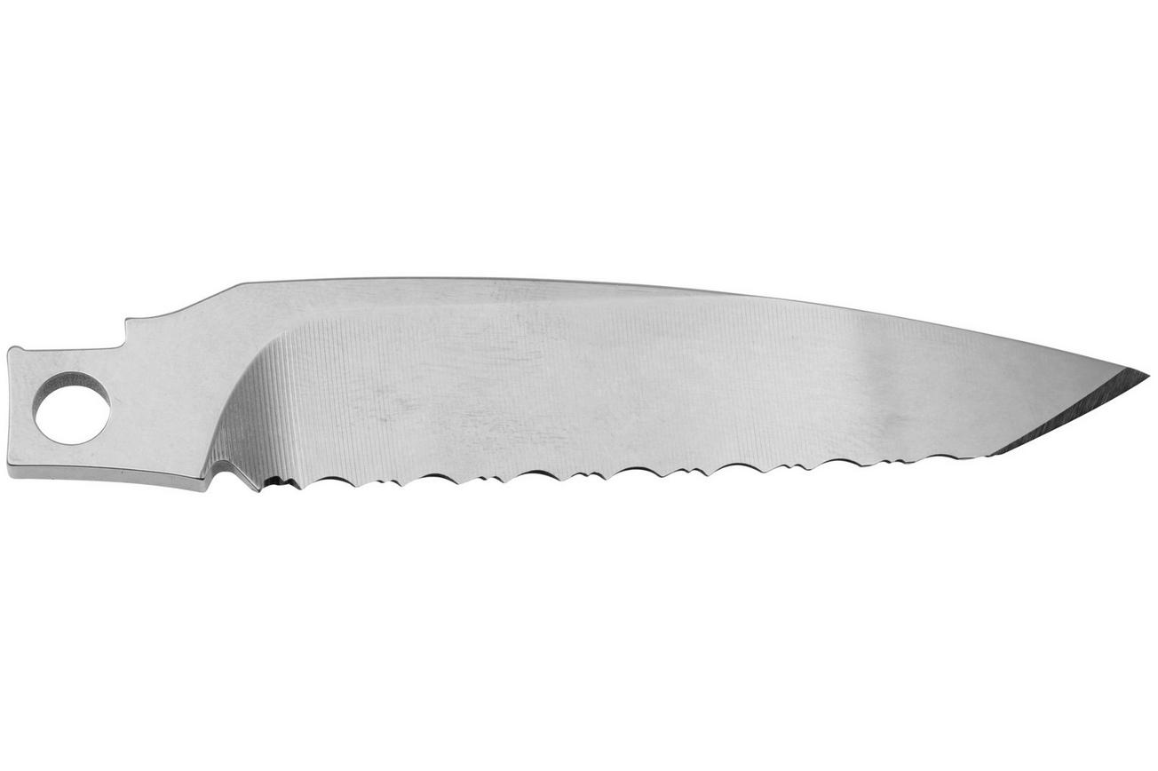ASK American Service Knife Serrated Blade Tanto, deels gekarteld