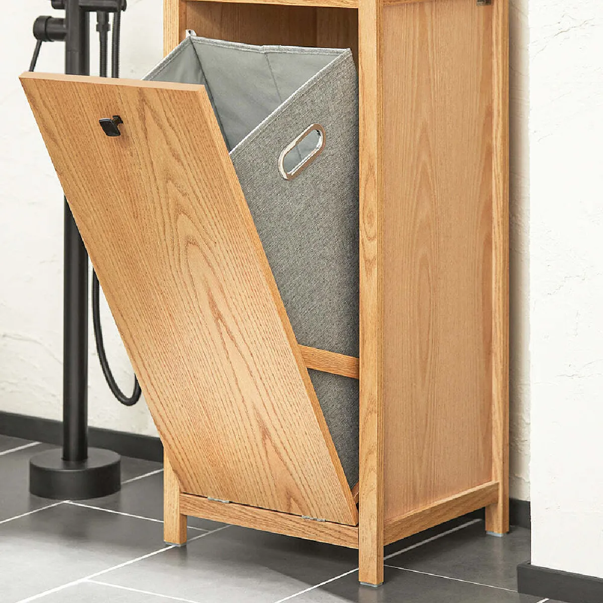 SoBuy Armoire à linge BZR110-W