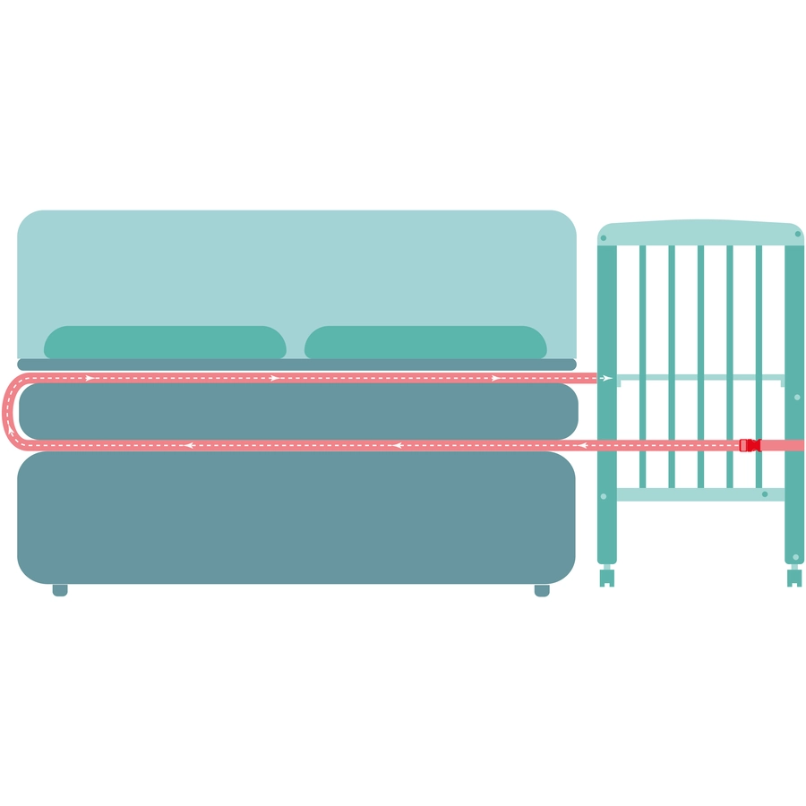 fillikid Beistellbett Nino buche