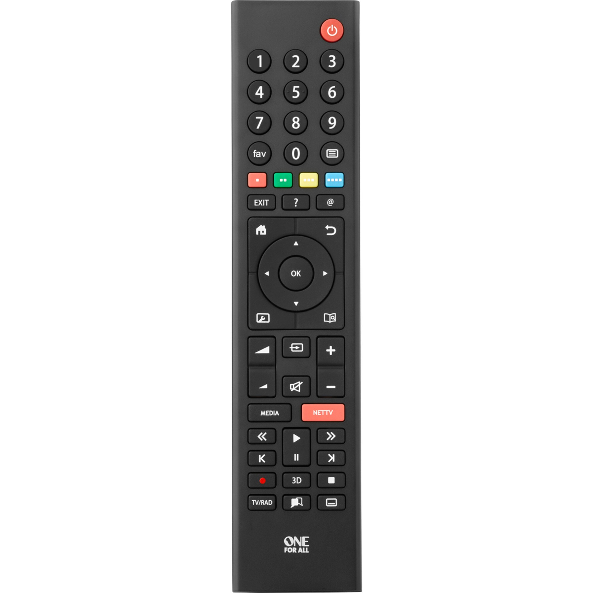 ONE FOR ALL Fernbedienung Grundig TV Ersatzfernbedienung