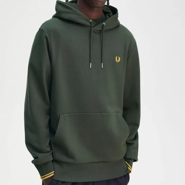 Fred Perry Tipped Hoodie Heren
