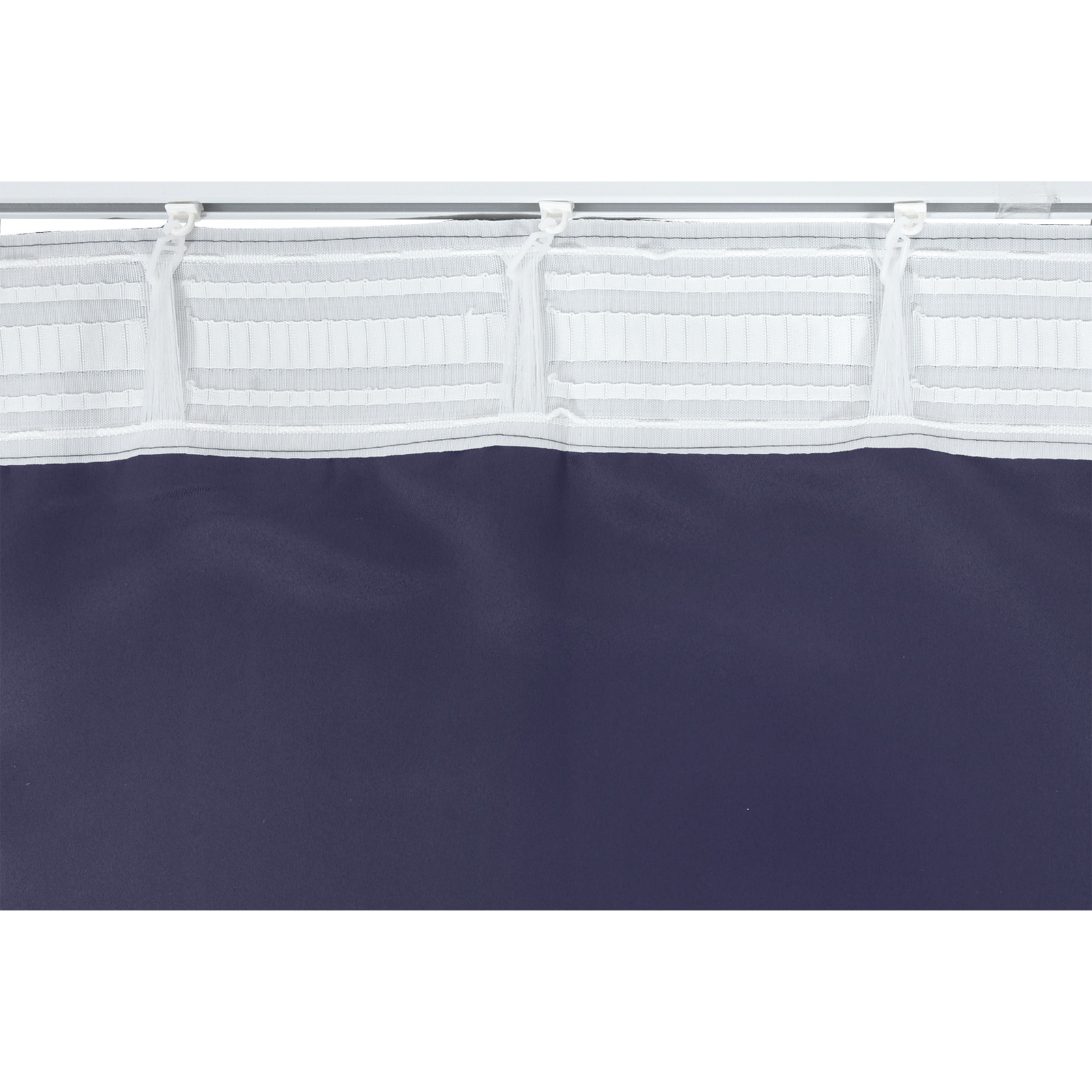Fertigvorhang Dimout 135 x 245 cm mit Universalband anthrazit