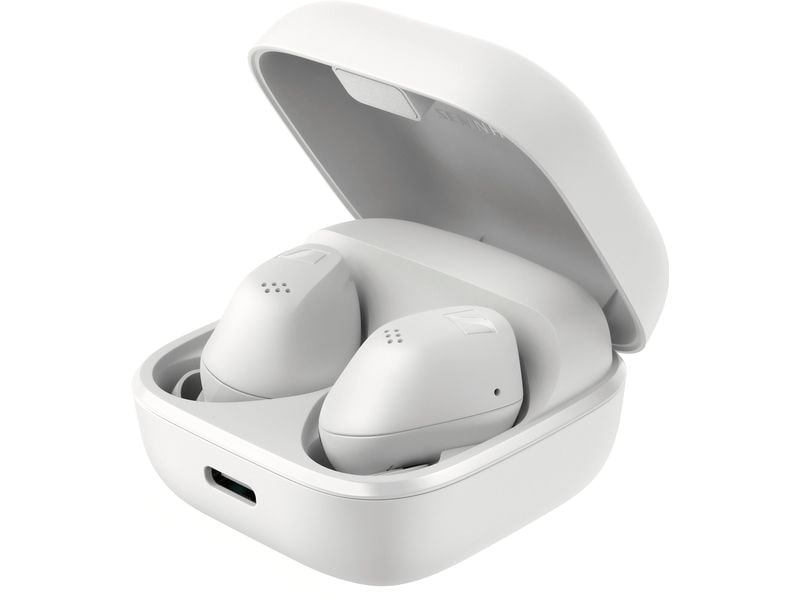Sennheiser True Wireless In-Ear-Kopfhörer Accentum Weiss Maximaler Tragekomfort, legendärer Sennheiser Sound, hybride ANC-Funktion und bis zu 28 Stunden Akkulaufzeit