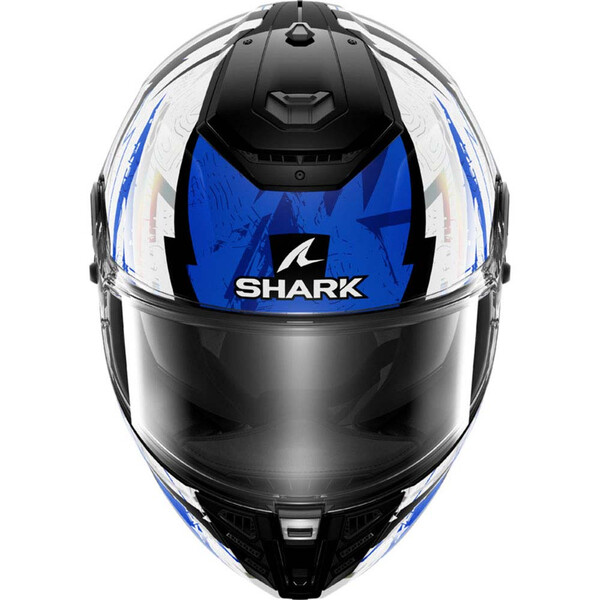 Shark - Casque Spartan RS Hibolt Bleu / Blanc / Noir / Brillant