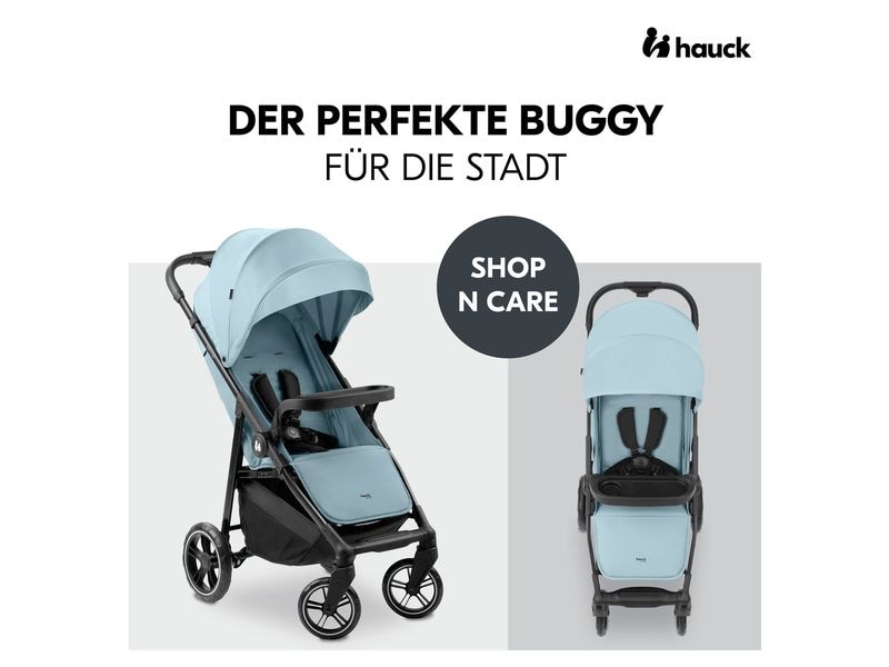 Hauck Buggy Shop N Care Dusty Blue Kinderwagen für die Stadt