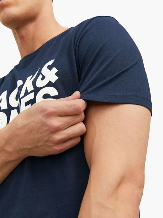 JACK & JONES T-Shirt Blau