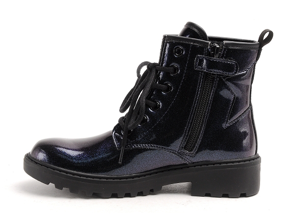 Geox boots bottine enfant jcasey fille j9420g violet