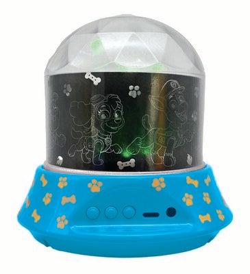 Paw patrol Nattlampe Projektor med Høyttaler