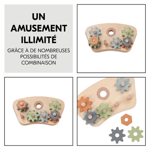 Jouet en bois pour chaise haute - HAUCK