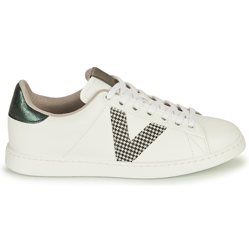 Victoria - TENIS VEGANA GAL - Blanc / Gris