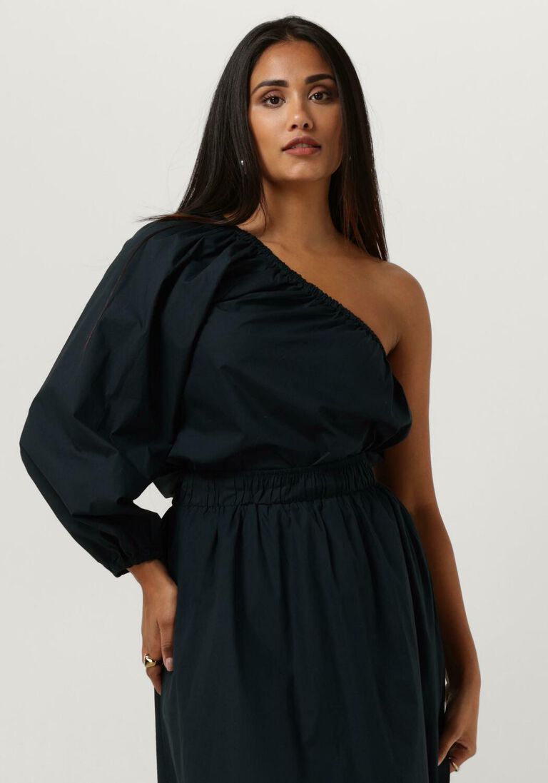 BY-BAR donkerblauwe by-bar blouse stella poplin blouse