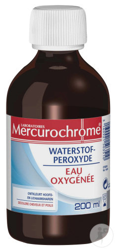 Mercurochrome Eau Oxygénée Flacon 200ml