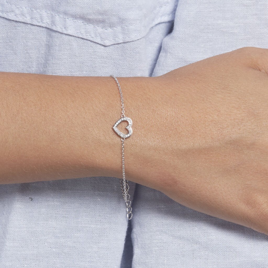 Bracelet Quintin Argent Oxyde De Zirconium