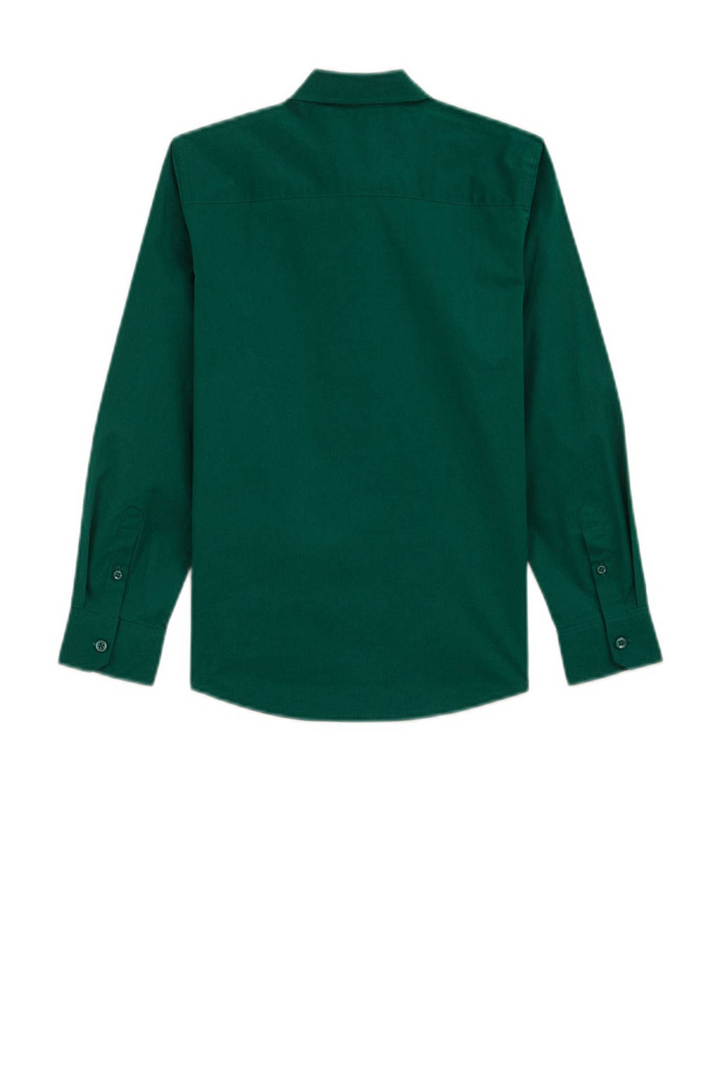 WE Fashion overhemd met vlinderstrik - donkerrood