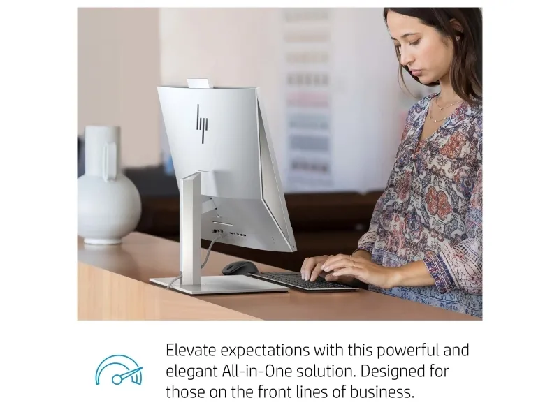 [OUTLET] - HP EliteOne 800 G6 - Alt-i-én - Intel® Core™ i7 10700 / 2.9 GHz - vPro - RAM 16 GB - SSD 512 GB - NVMe, TLC - Intel® UHD Graphics 630 - GigE - WLAN: 802.11a/b/g/n/ac/ax, Bluetooth 5.1 - Win 10 Pro 64-bit - skærm: LED 27
