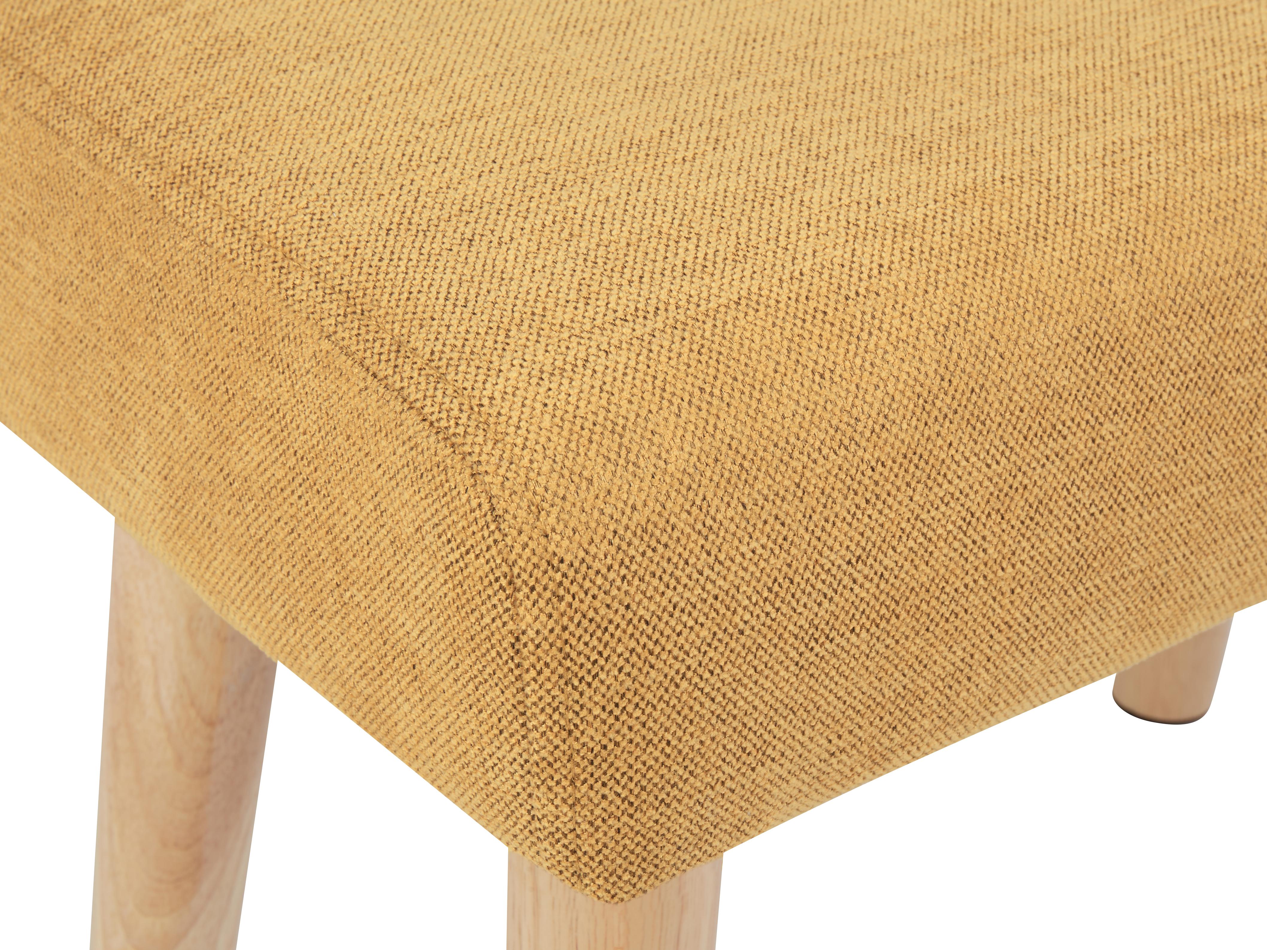 Hocker TAKOMA II Stof Geel