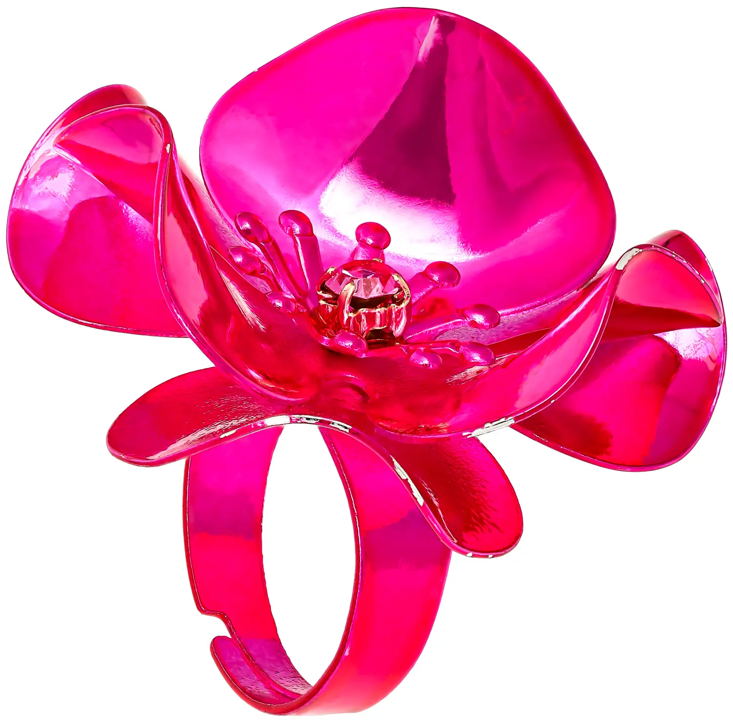 Ring - Metallic Flower