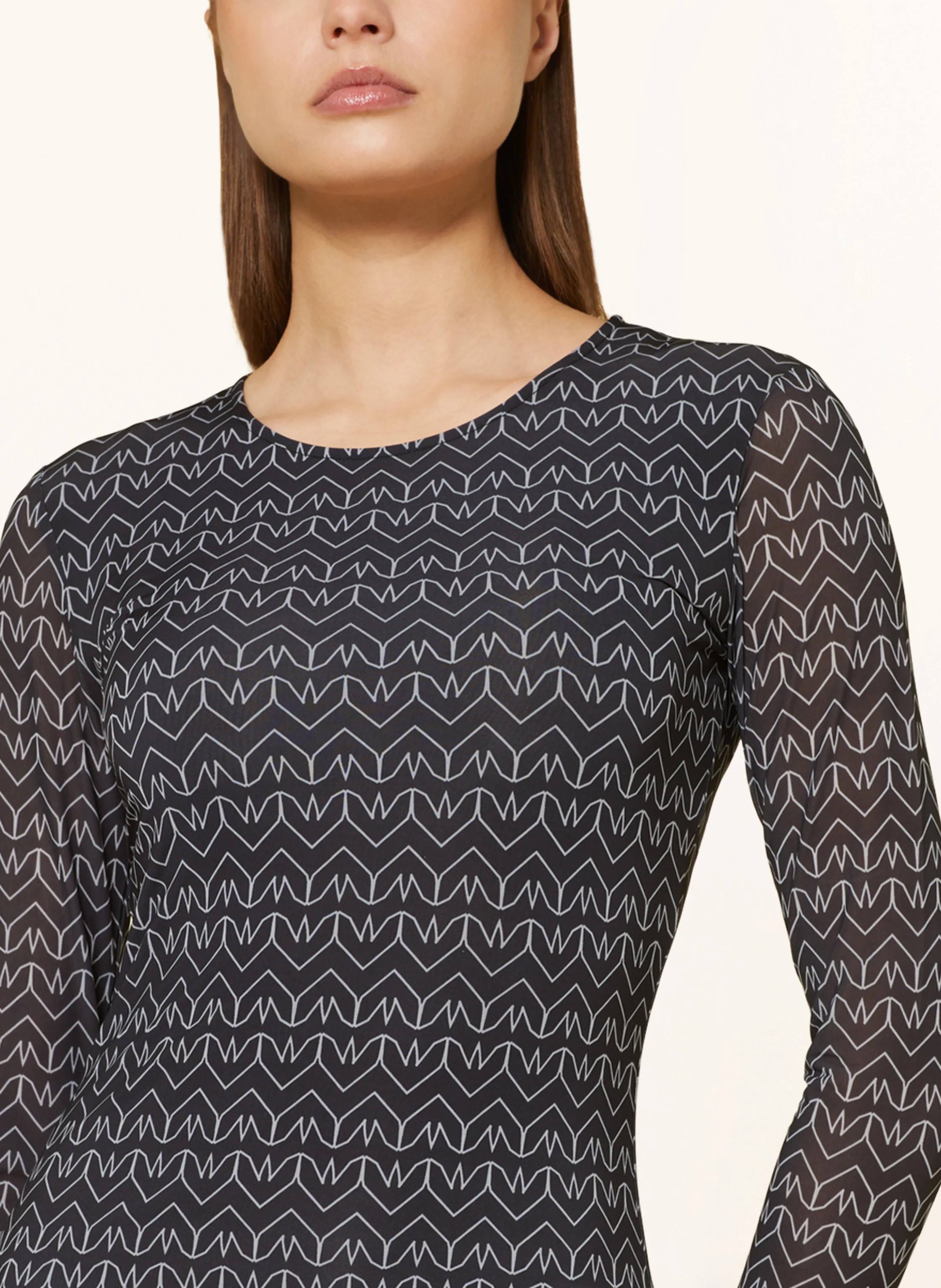 PATRIZIA PEPE Mesh-Kleid