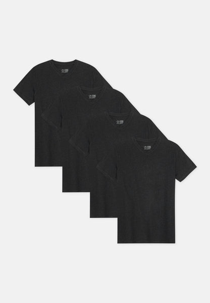 MODAL T-SHIRT MED V-HALS TIL MÆND