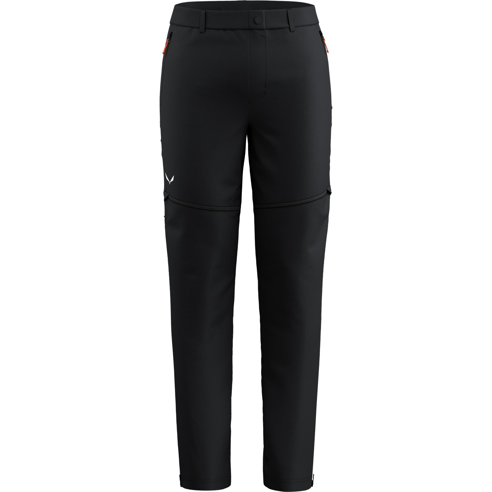 SALEWA Puez Talveno DST Zip-Off Softshellhose Herren black out