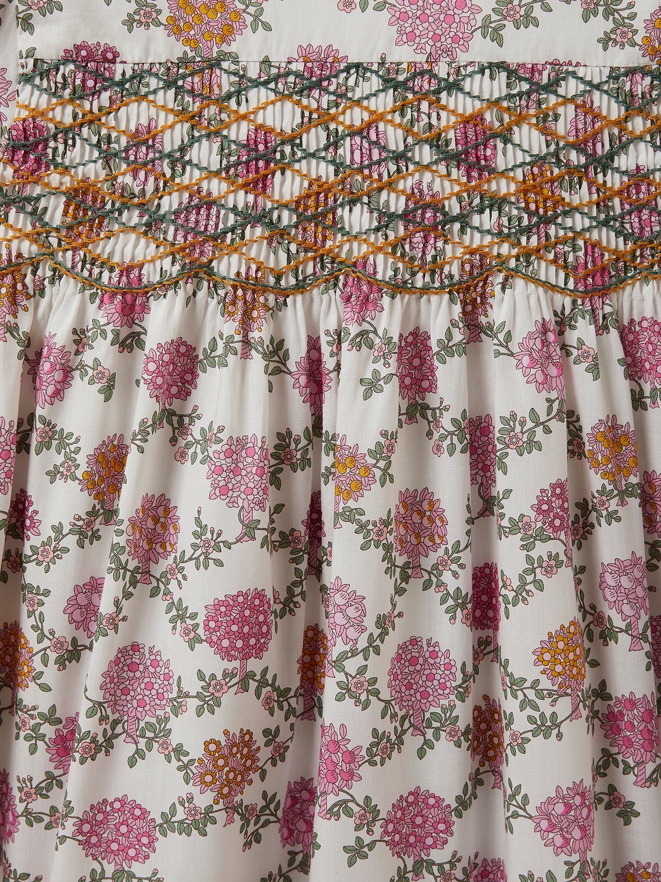 Robe Ana en tissu Liberty - Collection Fêtes & Mariages