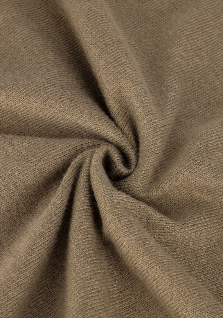 DSTREZZED groene dstrezzed trui mock neck soft cotton melange