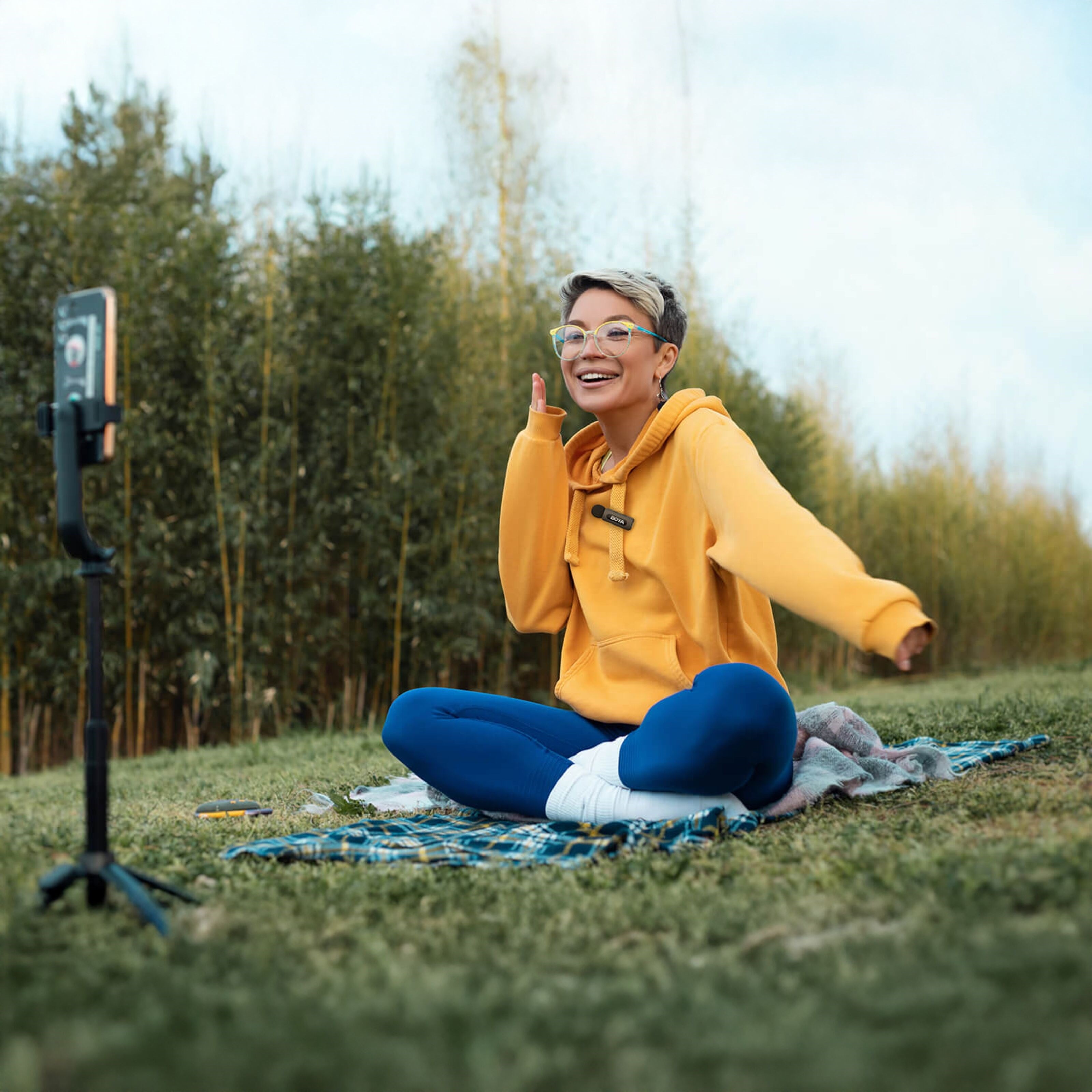 Boya BY-V10 Trådløs Mikrofon USB-C